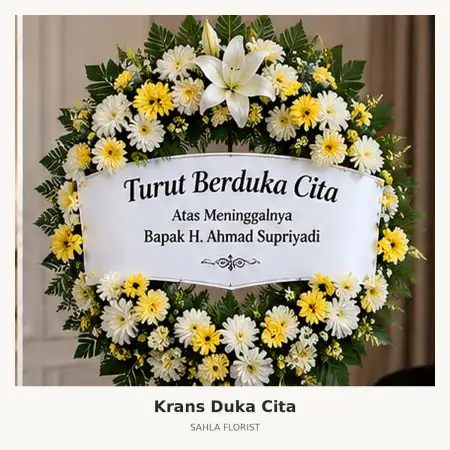 Krans Bunga Duka Jatiuwung
